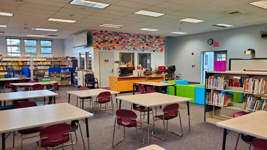 Linda Vista Elementary School Library in San Diego