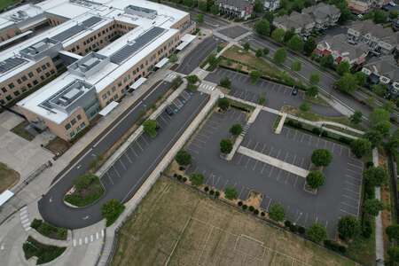 Tumwater Middle School Parking Lot - Front in Portland 2