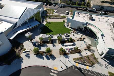 MiraCosta College - Community Learning Center Quad (Entrance) in Oceanside