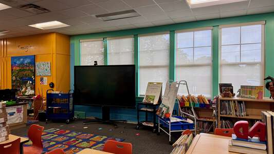 Bernard Terrace Elementary School Library in Baton Rouge