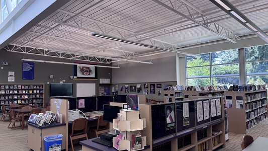 Lake Washington High School Library in Kirkland