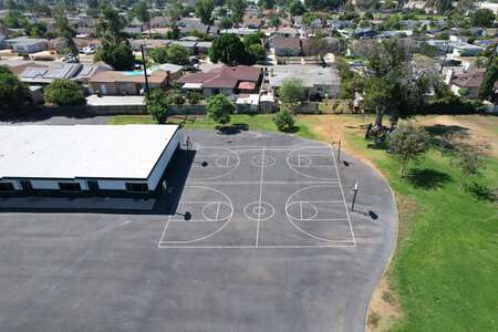 Allison Elementary School Blacktop / Basketball Courts in Pomona