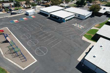 Allison Elementary School Blacktop / Basketball Courts in Pomona