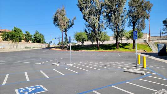 John Adams Elemnentary School Parking Lot - Back in Riverside