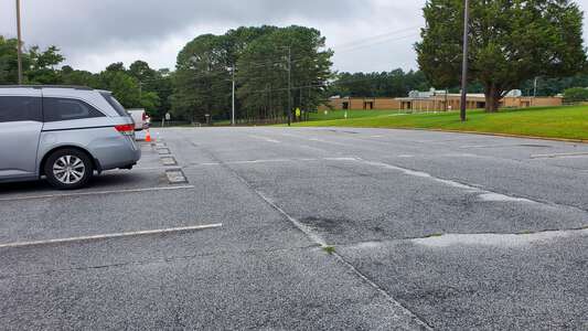 Pointe South Middle School Parking Lot - Main in Jonesboro
