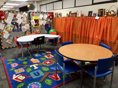 George Washington Carver School Library in Newark
