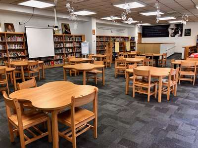George Washington Carver School Library in Newark