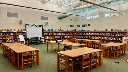 Coronado Beach Elementary School Library in New Smyrna Beach