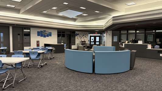 South Lake Middle School Library in Irvine