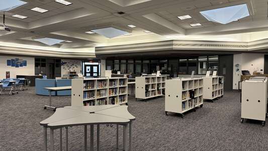South Lake Middle School Library in Irvine