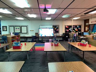Pittman - Vail Elementary School Library in Las Vegas