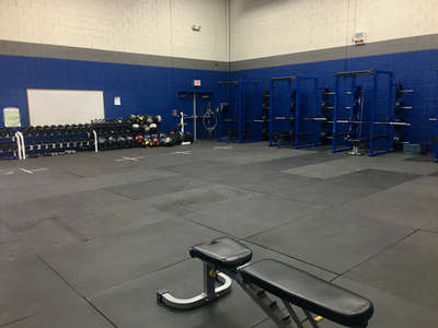 Irvington High School (FUSD) Weight Room in Fremont