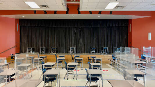 Smith Elementary Multi Purpose Room in Houston