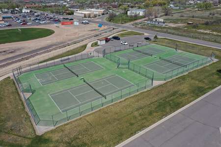 Fruita Monument High School Tennis Courts in Fruita