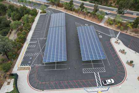 Carrillo Elementary School Parking Lot in Carlsbad