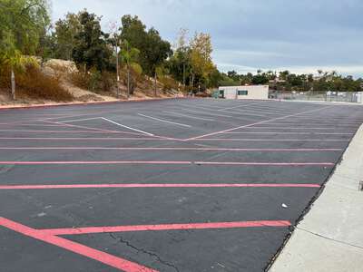 Carrillo Elementary School Parking Lot in Carlsbad