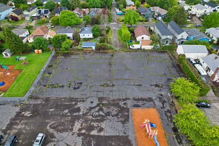 Wilcox Admin Building Blacktop in Portland