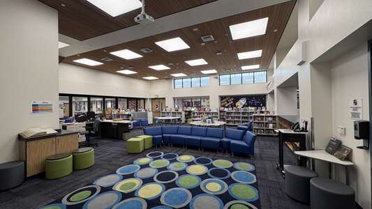 Brywood Elementary School Library in Irvine