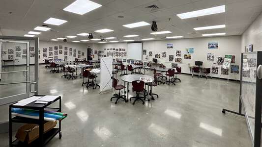 Crews Middle School Flex Room in Lawrenceville