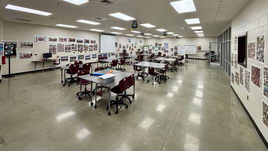 Crews Middle School Flex Room in Lawrenceville