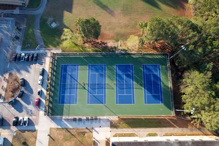 Collins Hill High School Tennis Courts in Suwanee
