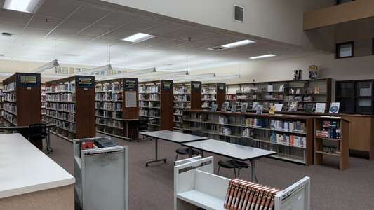 Ronald E. McNair High School Library in Stockton