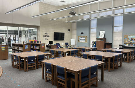 Floyd Elementary School Library in Mesquite
