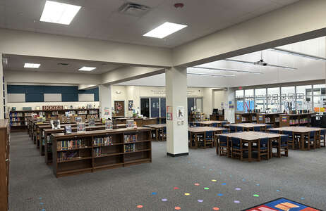 Floyd Elementary School Library in Mesquite