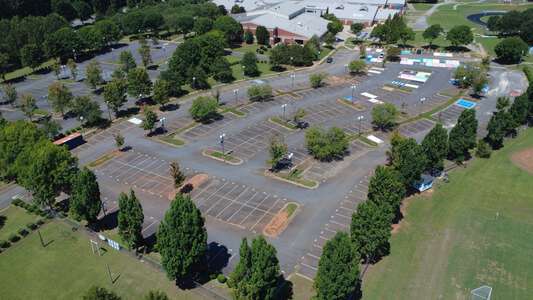 Hopewell High School Parking Lot - Baseball Fields in Huntersville 2