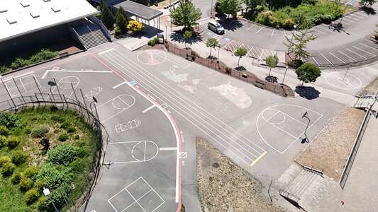 Alexander Graham Bell Elementary School Outdoor Covered Area in Kirkland
