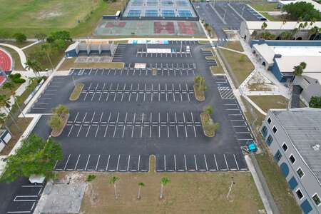 Estero High School Parking Lot 2 in Estero