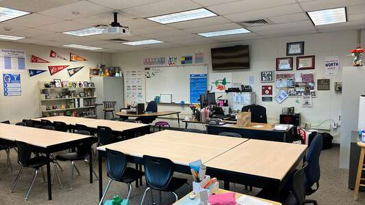 Argus and Endeavor High School Classroom Standard in Ceres