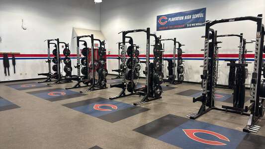 Plantation High School Weight Room - Room 313 in Plantation