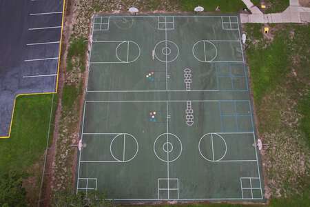 Wendell Krinn Technical High School Outdoor Basketball Courts in New Port Richey