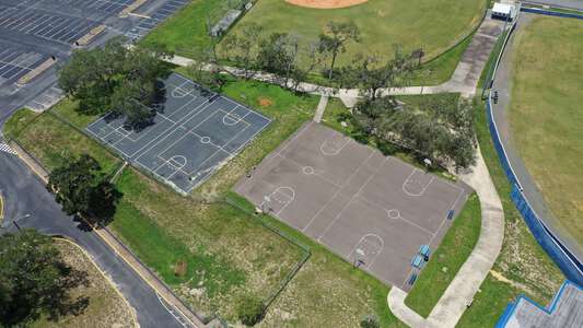 Wendell Krinn Technical High School Outdoor Basketball Courts in New Port Richey