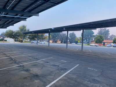 Caroline Payne Harris Elementary Parking Lot in Bakersfield