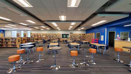 Hardin Valley Middle School Library in Knoxville
