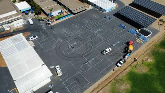 Monte Vista Elementary School Outdoor Basketball Courts in Vista 3