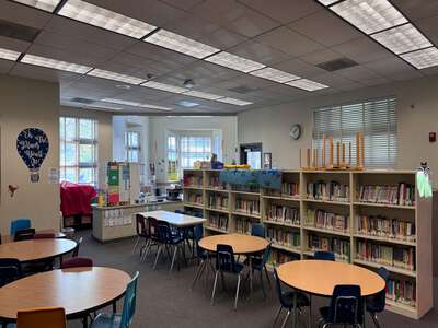 Webster Elementary School Library in Pasadena
