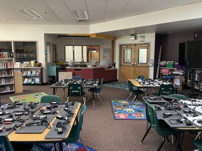 Glenshire Elementary School Library in Truckee
