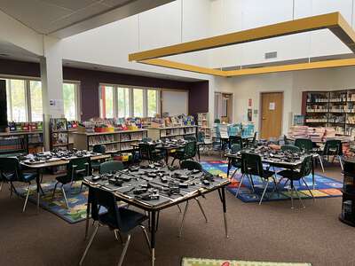 Glenshire Elementary School Library in Truckee