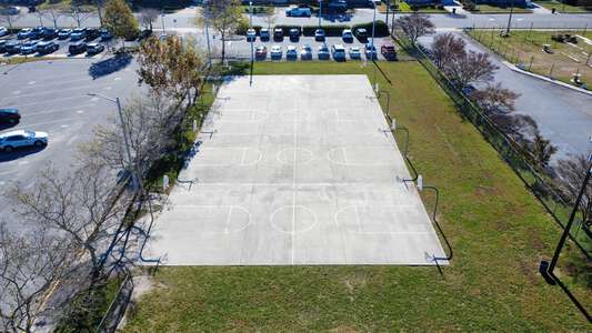 Luxford Elementary School Outdoor Basketball Courts in Virginia Beach
