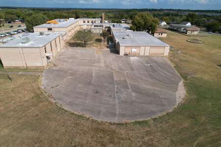 Otto M Fridia Elementary School Outdoor Basketball Courts in Dallas
