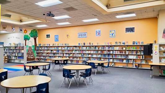 Garfield Elementary School Library in San Diego