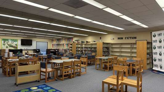 San Antonio Elementary School Library in Dade City