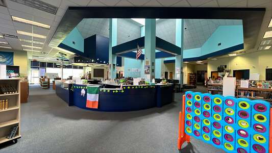 Gamble Rogers Middle School Library in St. Augustine 3