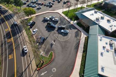 Laguna Creek High School Parking Lot - Front in Elk Grove