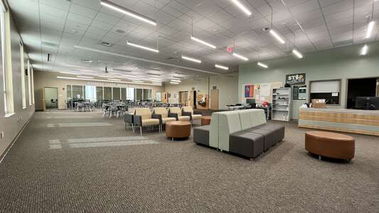 Cypress Creek Middle School Media Center in Wesley Chapel