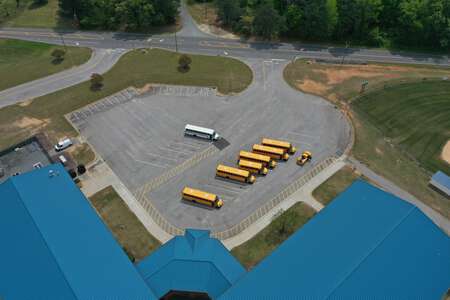 Benson Middle School Parking Lot - Staff in Benson