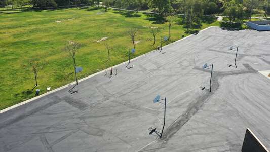 Alderwood Elementary School Outdoor Basketball Courts in Irvine